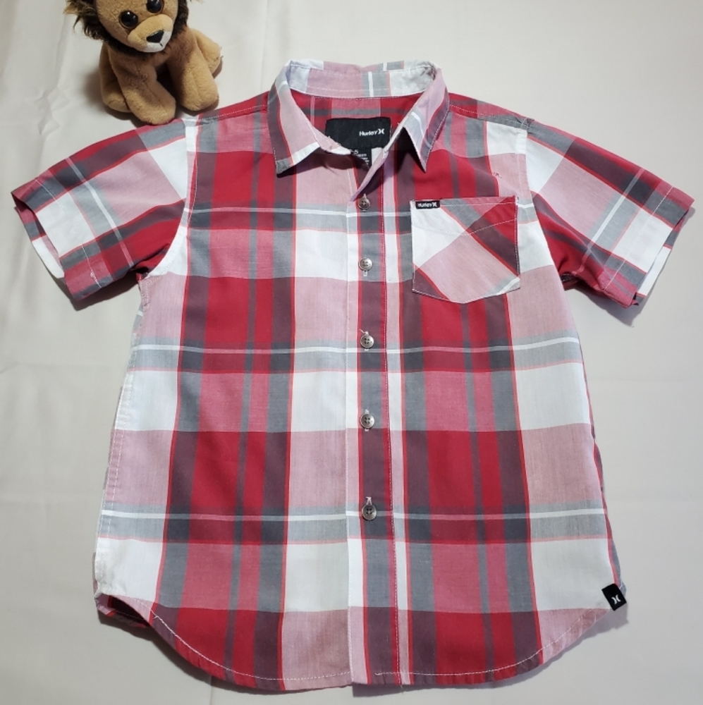 Boys Hurley Button up Shirt